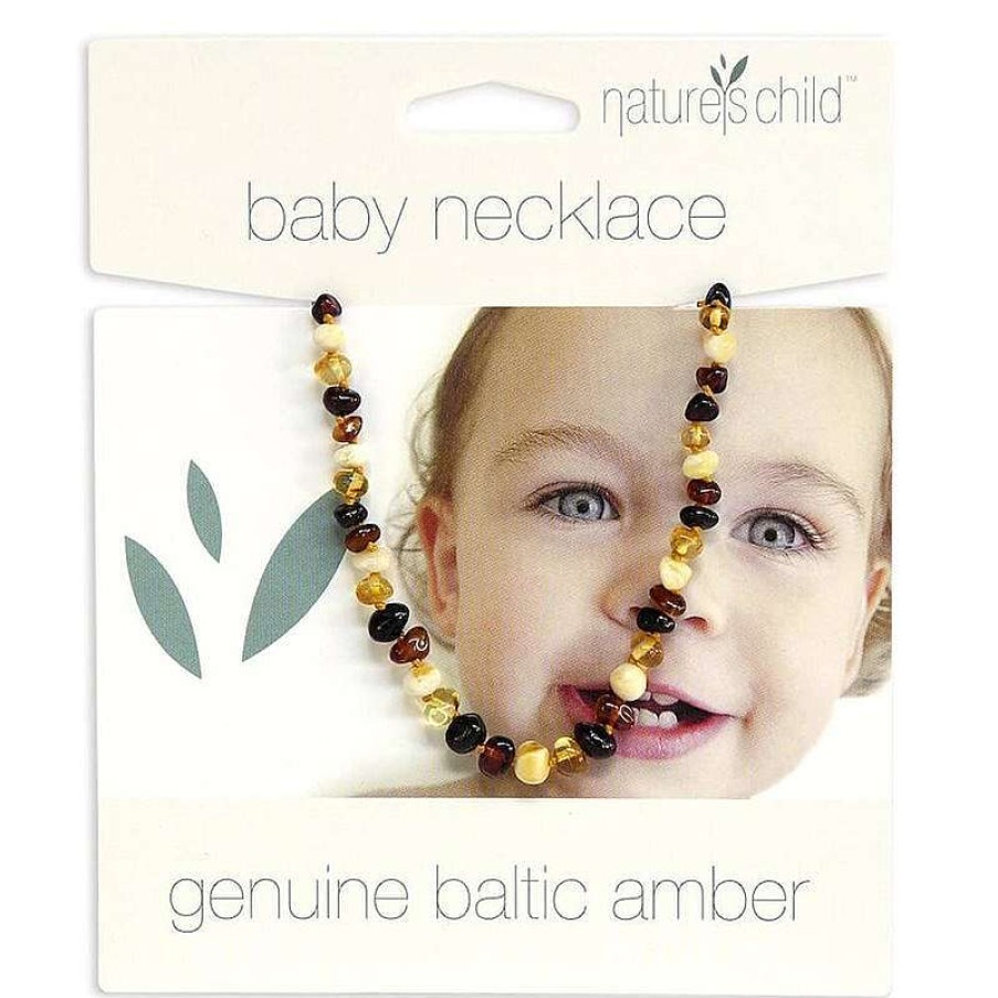 Bath Natures Child Toddler Essentials | Natures Child Amber Teething Necklace