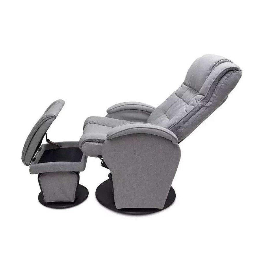 Nursery Valco Baby Nursing Chairs | Valco Baby Eurobell Glider With Ottoman