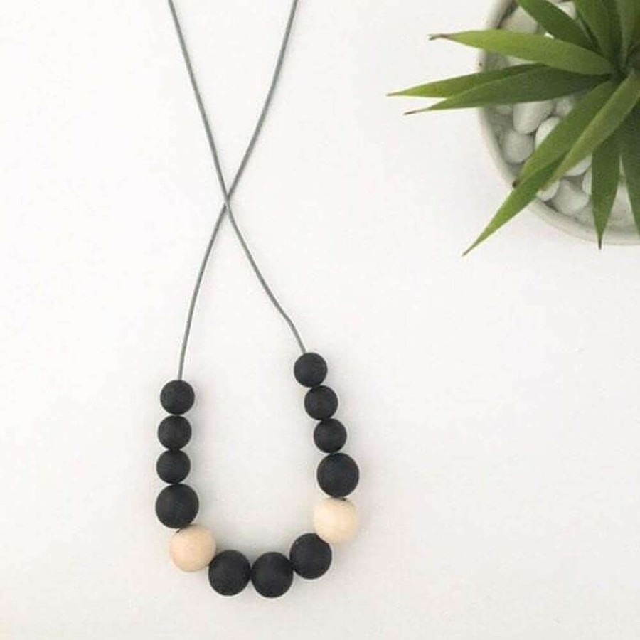 For Mum One Chew Three Teething Necklaces | One Chew Three Evie Silicone Necklace