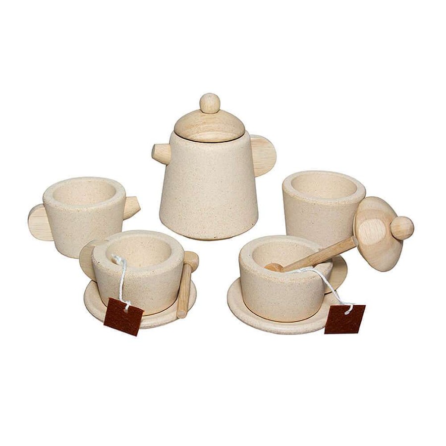 Playtime Plan Toys Wooden Toys | Plan Toys Tea Set