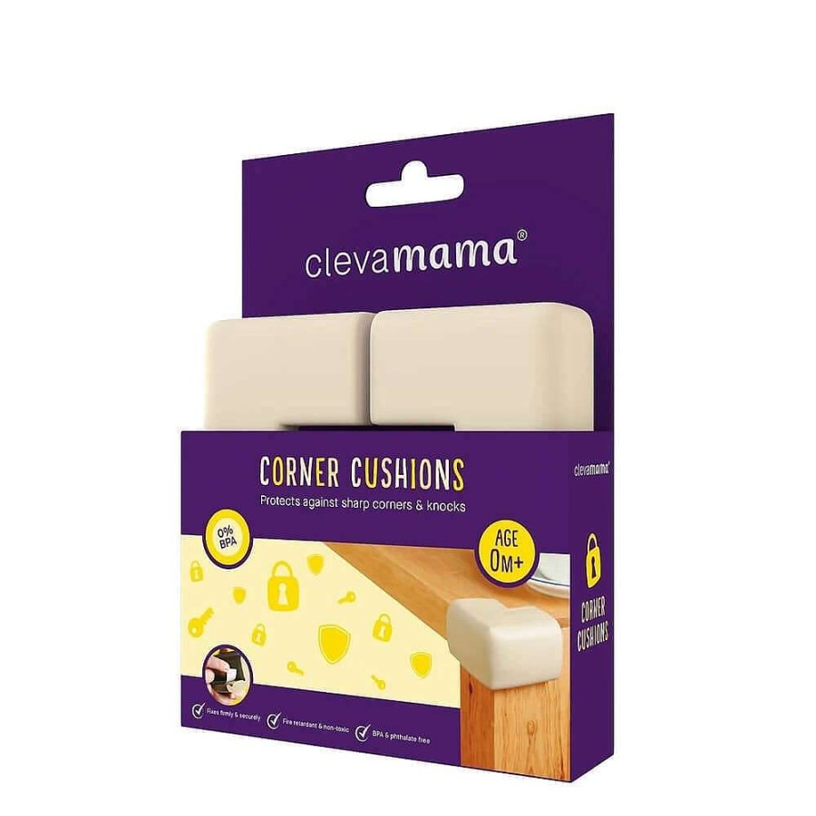 Safety Clevamama Corner Protection | Clevamama Corner Cushions 4Pk