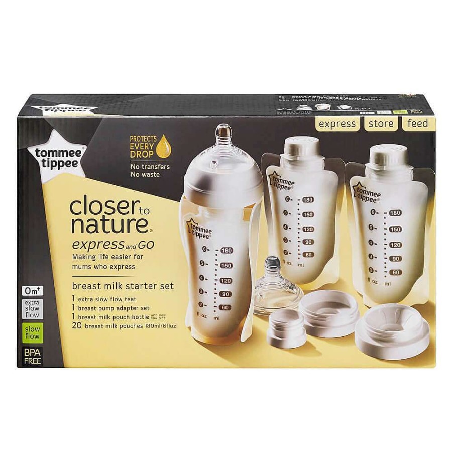 For Mum Tommee Tippee 3Rd Trimester | Tommee Tippee Closer To Nature Express & Go Small Starter Kit