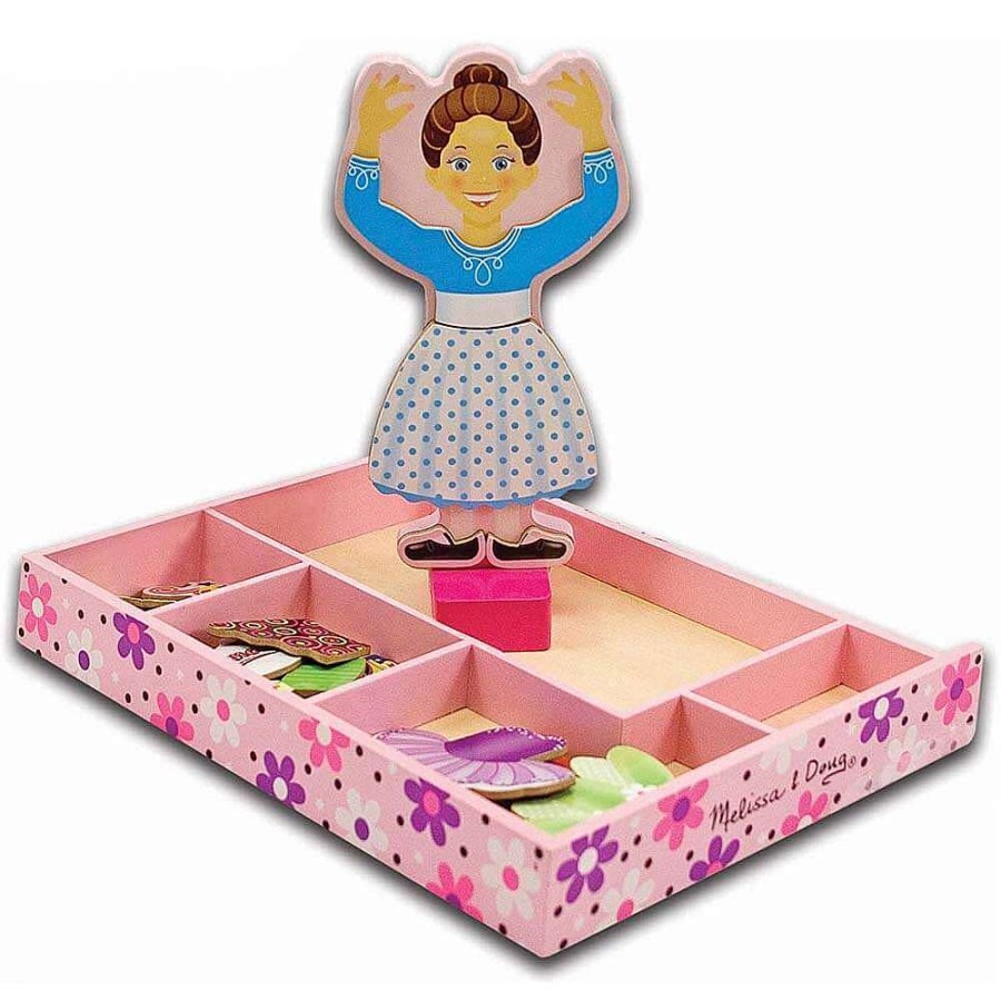 Playtime Melissa & Doug Kids Puzzles | Melissa & Doug Magnetic Pretend Play Nina Ballerina