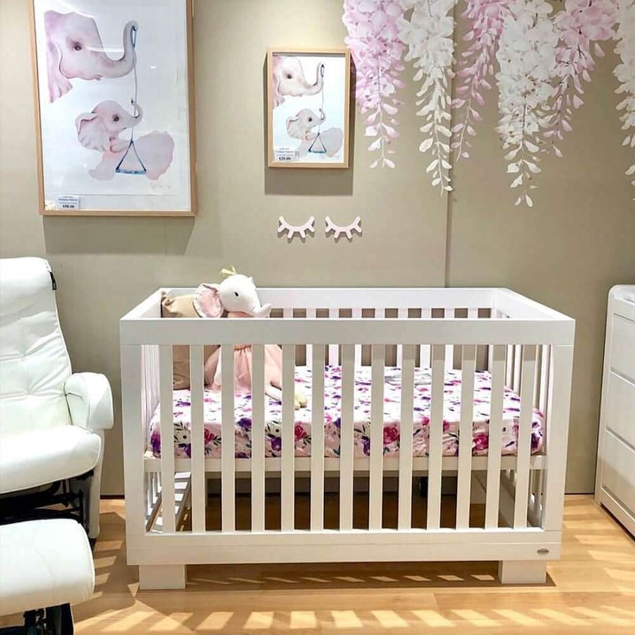 For Mum Cocoon 3Rd Trimester | Cocoon Aston Cot + Mattress White