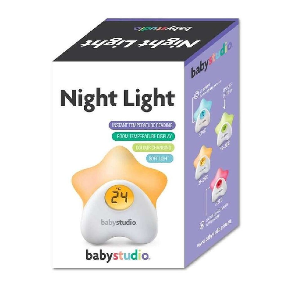 For Mum Baby Studio 3Rd Trimester | Baby Studio Star Thermometer Night Light