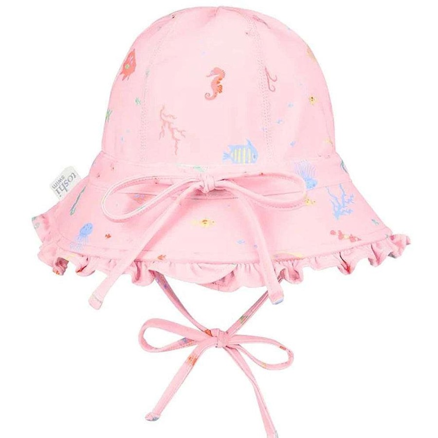 Babywear Toshi Swimwear | Toshi Swim Baby Bell Hat Classic Coral