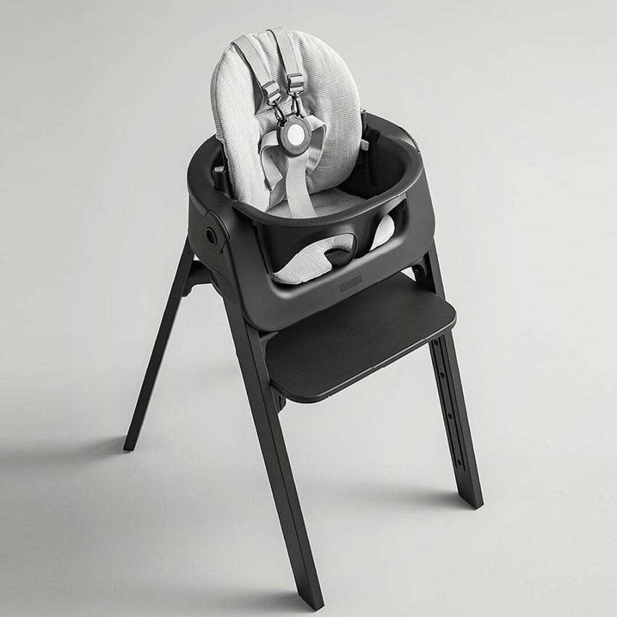 Feeding Stokke High Chairs | Stokke Steps Baby Set Cushion Nordic Grey