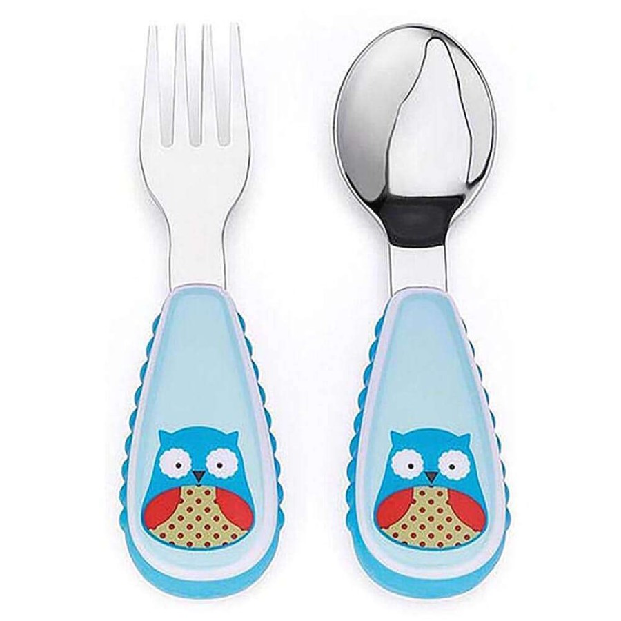 Feeding Skip Hop Utensils | Skip Hop Zoo Friends Utensil Pack