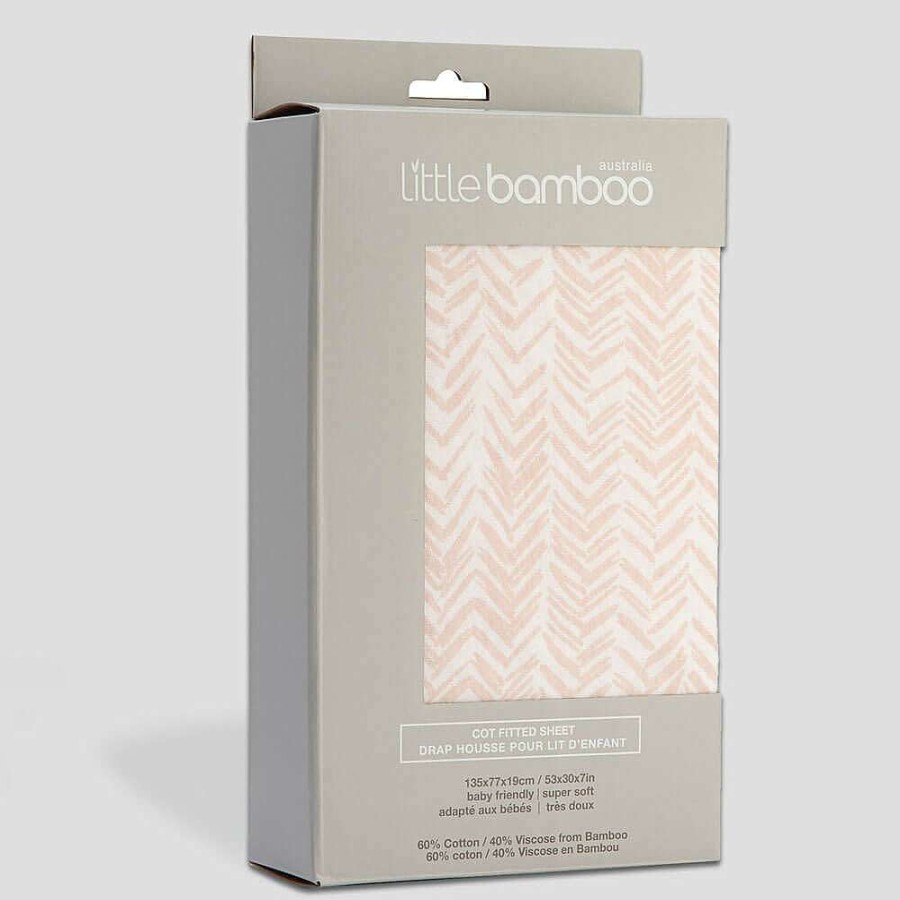 For Mum Little Bamboo 3Rd Trimester | Little Bamboo Jersey Cot Fitted Sheet