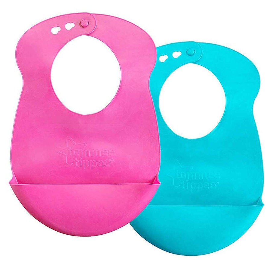 Feeding Tommee Tippee Bibs | Tommee Tippee Roll & Go Bibs