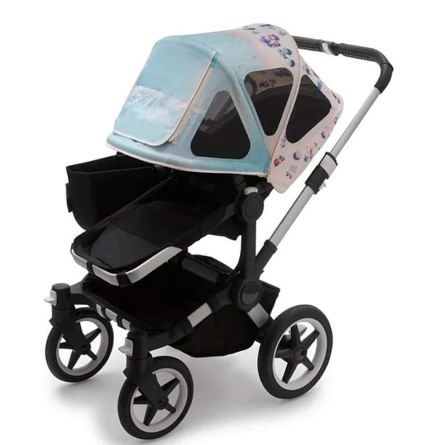 Prams Bugaboo Pram Sun Covers | Bugaboo Breezy Sun Canopy Donkey Gray Malin