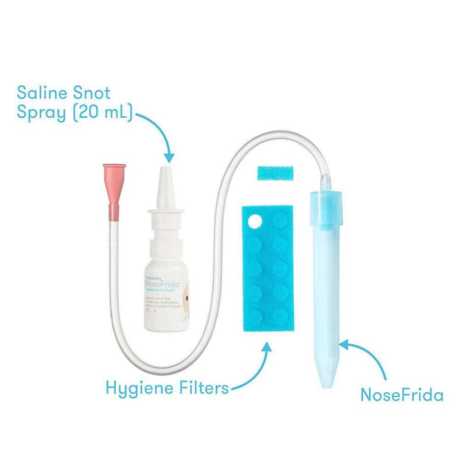 For Mum Frida Baby Newborn Essentials | Nosefrida Snotsucker Baby Saline Kit