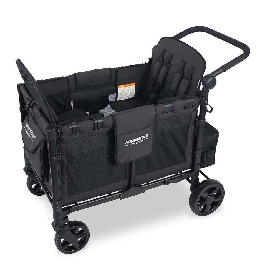 Travel Wonderfold Walking With Baby | Wonderfold W4 Elite Quad Wagon