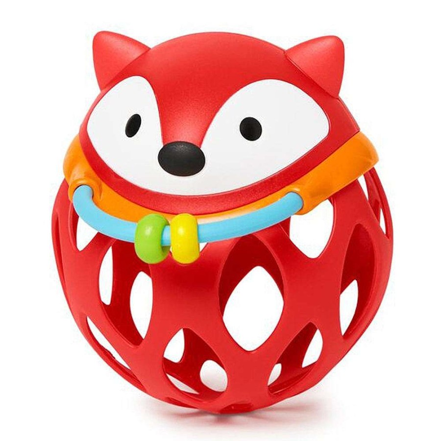 Playtime Skip Hop Baby Rattles | Skip Hop Explore & More Roll Around Rattle Fox