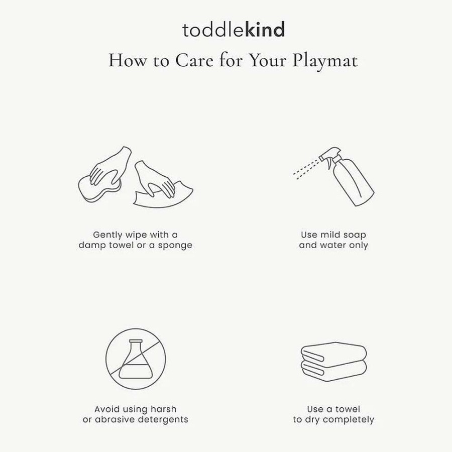 Playtime Toddlekind Playmats | Toddlekind Prettier Splat Mats Ammil Sunrise