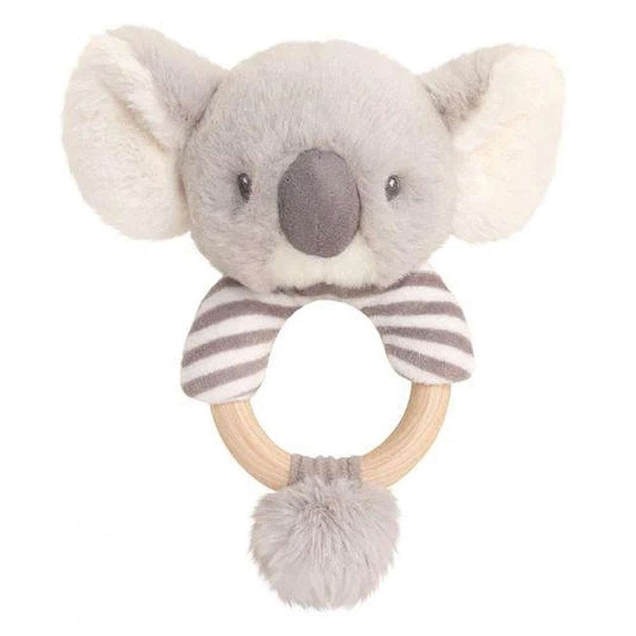 Playtime Keeleco Baby Baby Rattles | Keeleco Baby Koala Ring Rattle