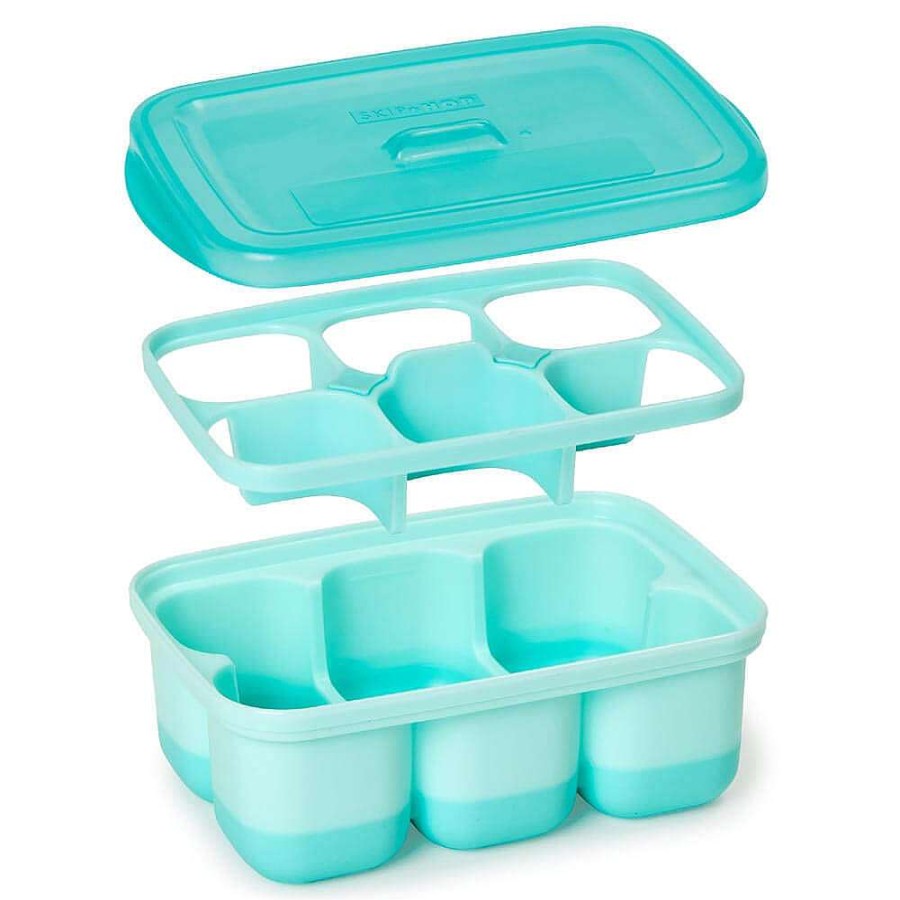 Feeding Skip Hop Storage Containers | Skip Hop Easy Fill Freezer Trays Grey/Coral