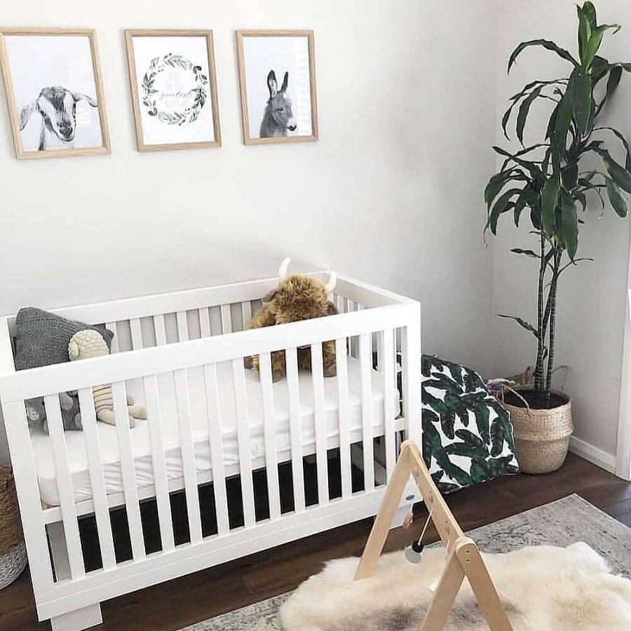 For Mum Cocoon 3Rd Trimester | Cocoon Aston Cot + Mattress White