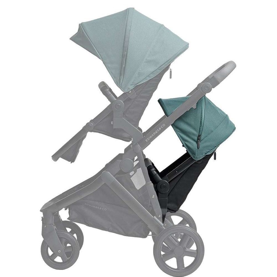 Prams Edwards & Co Pram Accessories | Edwards & Co Olive Second Seat Kit