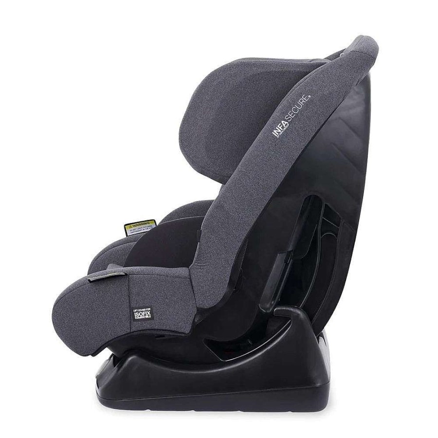 For Mum InfaSecure Newborn Essentials | Infasecure Momentum Go Isofix Black Fleck