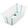 For Mum Stokke 2Nd Trimester | Stokke Flexi Bath V2 White & Aqua