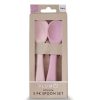 Feeding Plum Utensils | Plum Silicone 2Pk Spoon Set Powder Pink