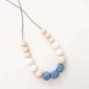 For Mum One Chew Three Teething Necklaces | One Chew Three Poppy Silicone Necklace