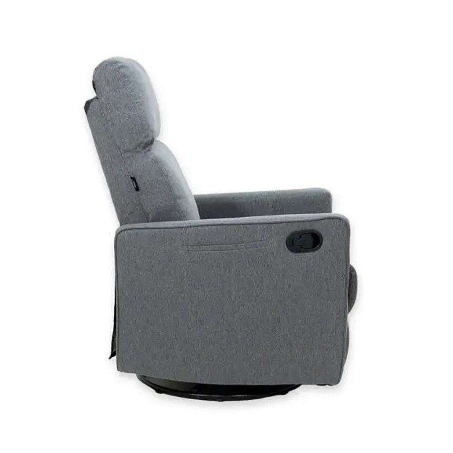 Nursery Valco Baby Nursing Chairs | Valco Baby Selene Glider With Matching Harmony Ottoman