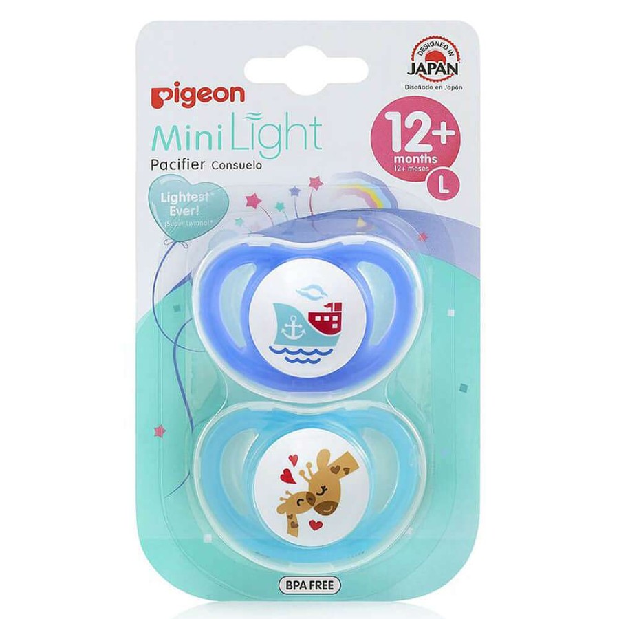 Feeding Pigeon Soothers & Dummies | Pigeon Minilight Pacifier 2Pk