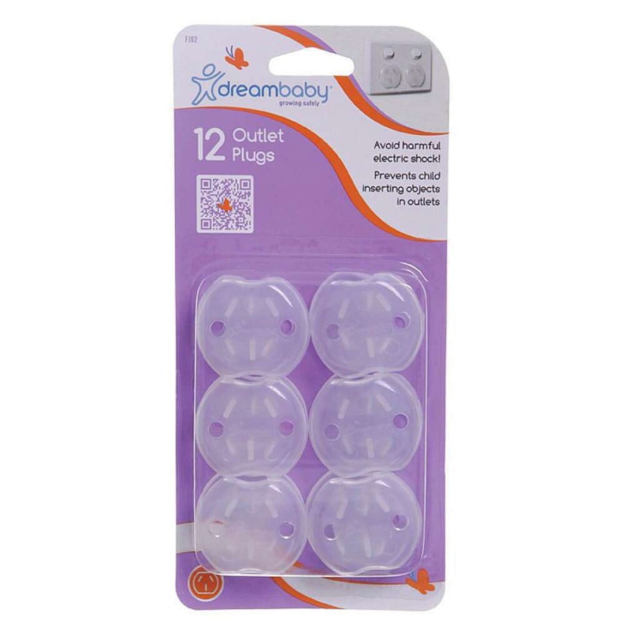 Safety Dreambaby Outlet Plug Covers | Dreambaby F102 Outlet Plug 12Pk