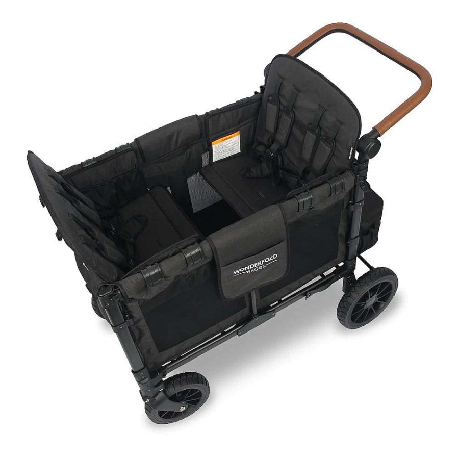 Travel Wonderfold Walking With Baby | Wonderfold W4 Luxe Quad Wagon