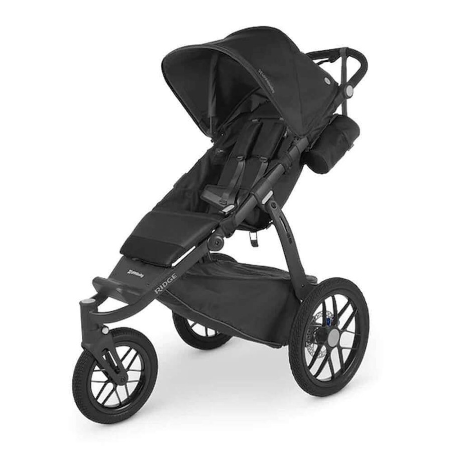 Travel UPPAbaby Running With Baby | Uppababy Ridge Stroller Charcoal/Grey (Jake)