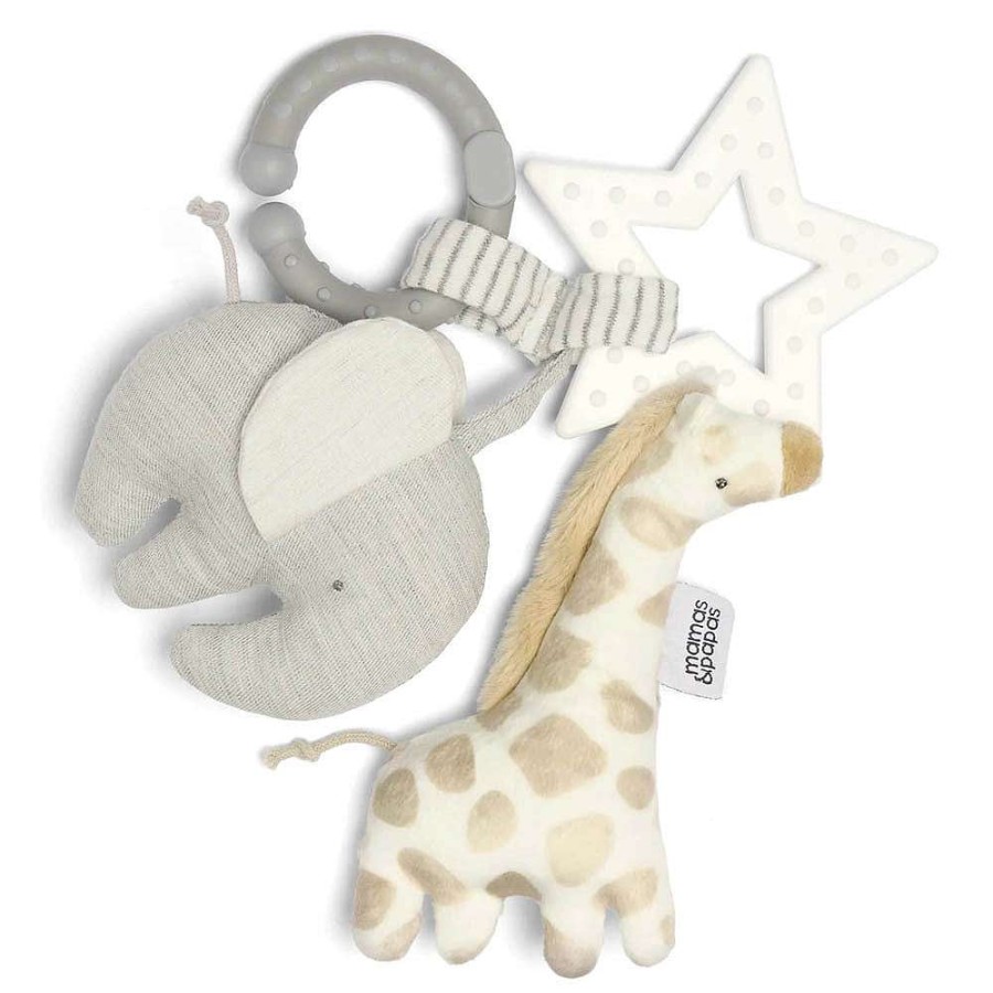 Playtime Mamas & Papas Plush Toys | Mamas & Papas Welcome To The World Safari Linkie Soft Toy