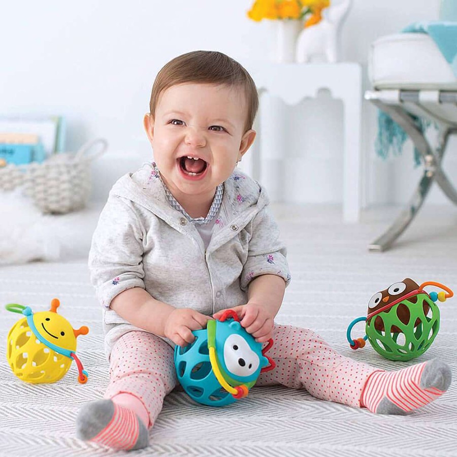 Playtime Skip Hop Baby Rattles | Skip Hop Roll Around Rattle