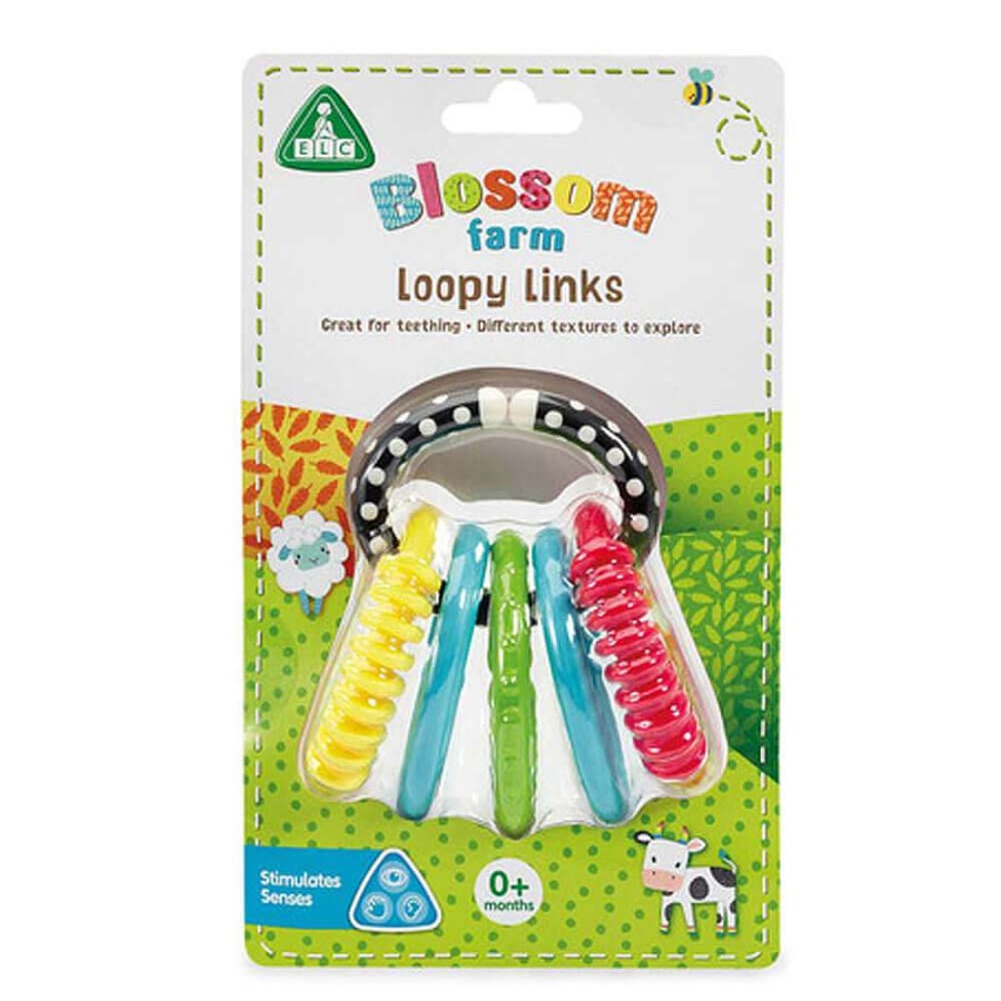 Playtime Early Learning Centre Plush Toys | Elc Blossom Farm Loopy Links