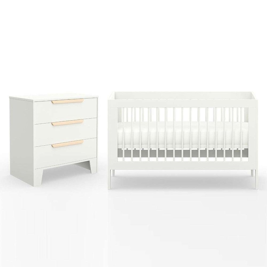 Nursery Babyrest Baby Dressers | Babyrest Hague Cot + Dresser