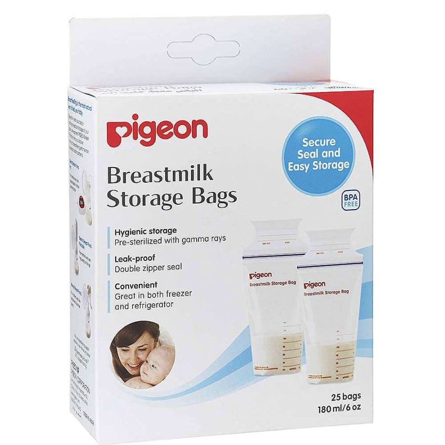 Feeding Pigeon Storage Containers | Pigeon Breastmilk Storage Bags 25Pk