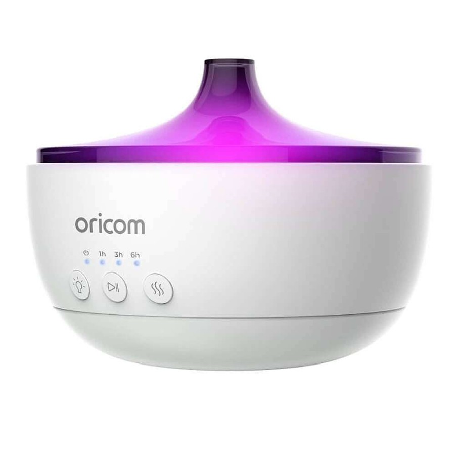 Nursery Oricom Baby Night Lights | Oricom 4-In-1 Aroma Diffuser, Humidifier, Night Light And Speaker