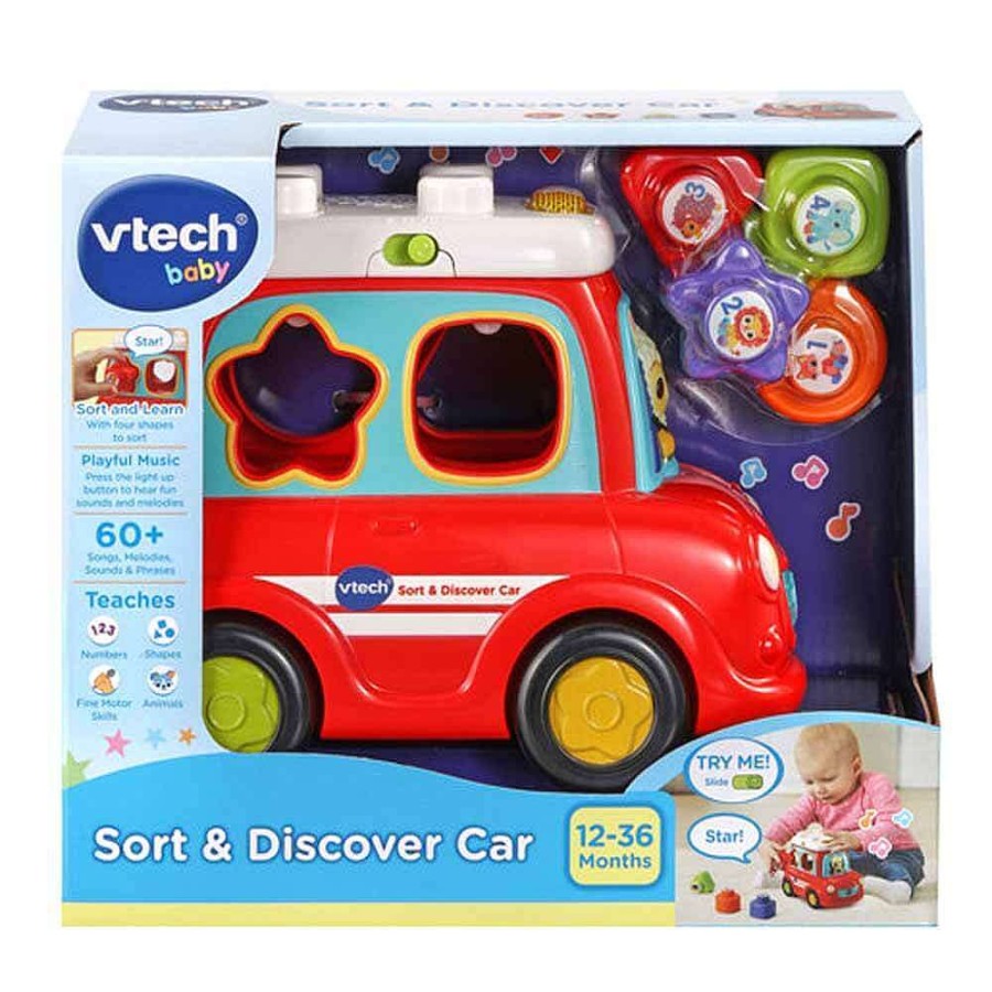 Playtime Vtech Musical Toys | Vtech Sort & Discover Car