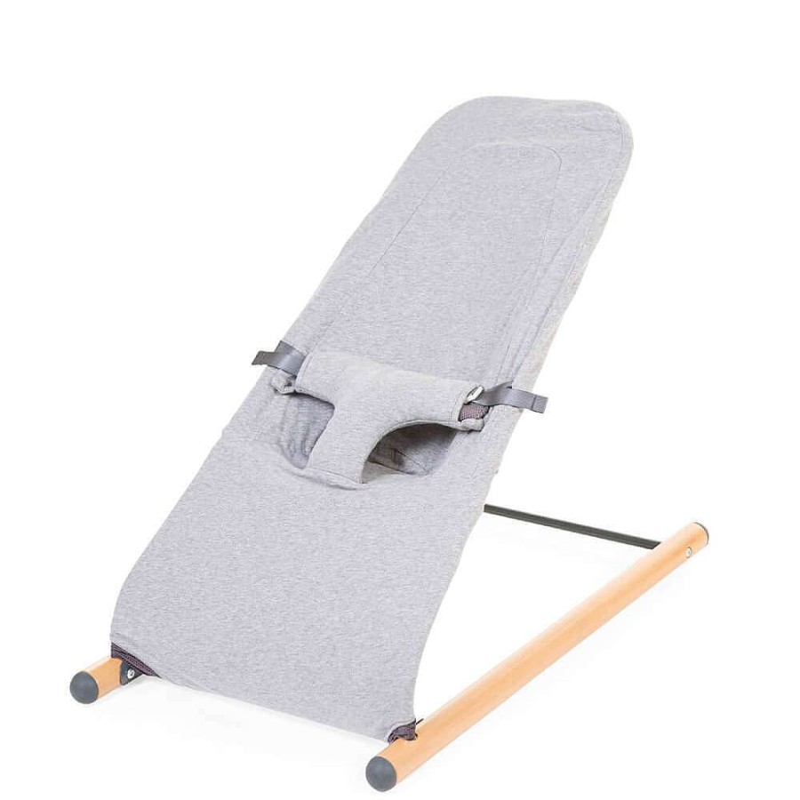 Playtime Childhome Bouncers & Rockers | Childhome Evolux Bouncer Cover Jersey Grey