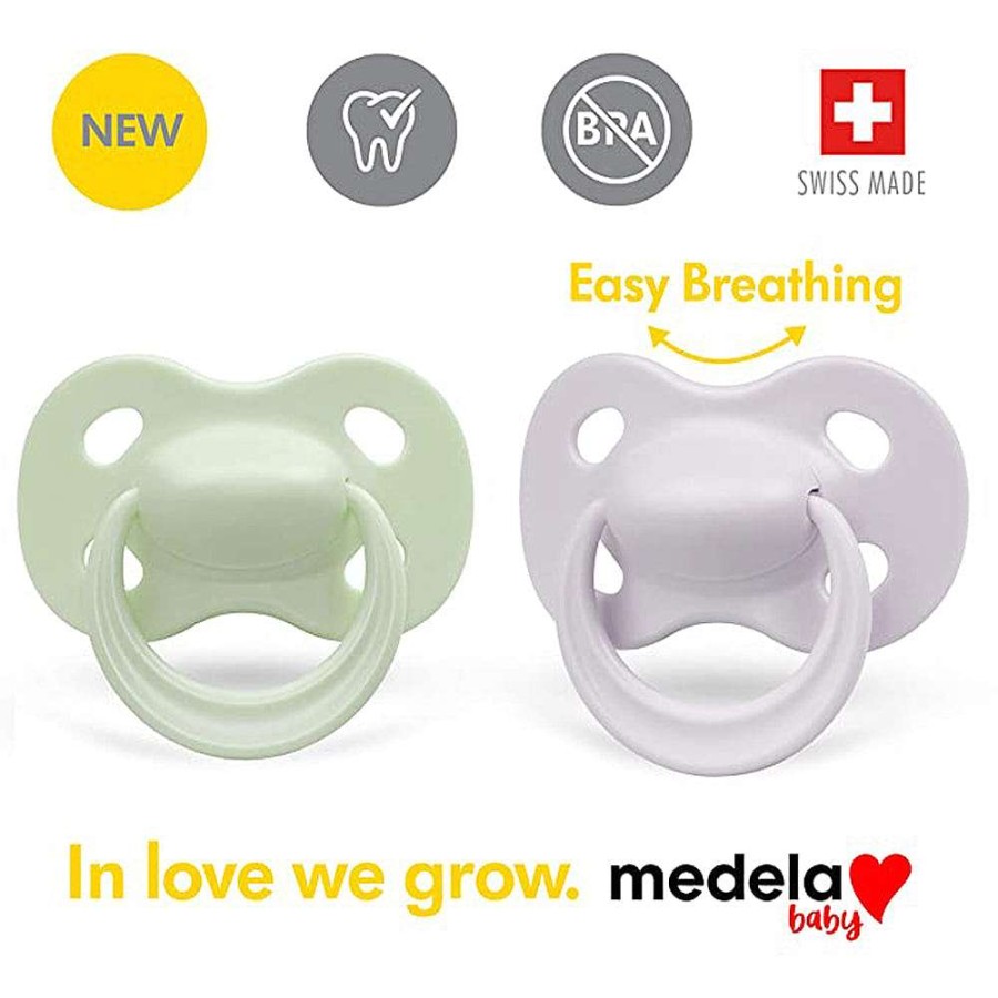 Feeding Medela Soothers & Dummies | Medela Soother Classic Pastel Duo Unisex