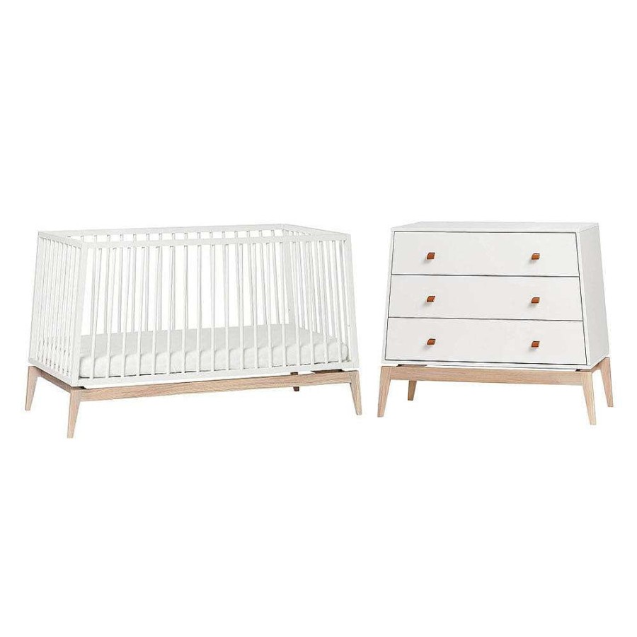 Nursery Leander Baby Dressers | Leander Luna Cot + Dresser