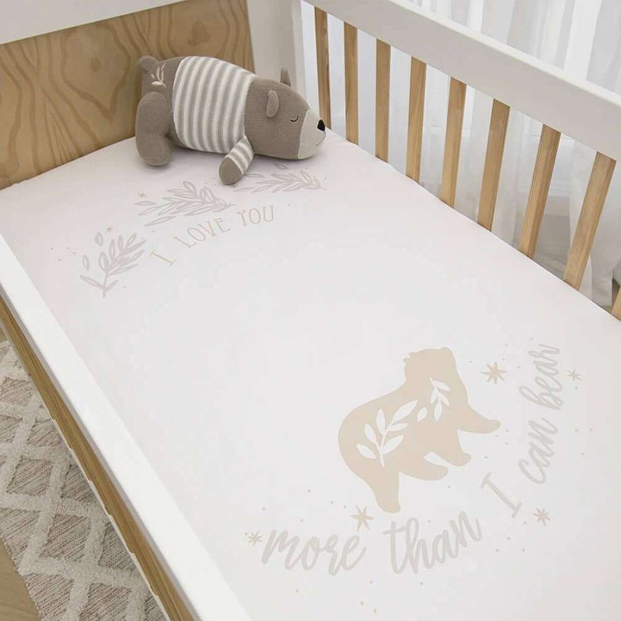 For Mum Lolli Living 3Rd Trimester | Lolli Living More Than I Can Bear Cot Fitted Sheet