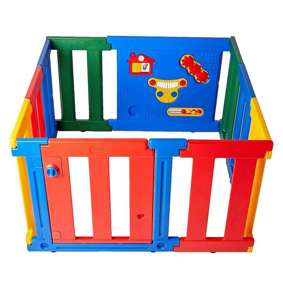 Playtime Tikk Tokk Playpens | Tikk Tokk Advanced Nanny Panel Playpen