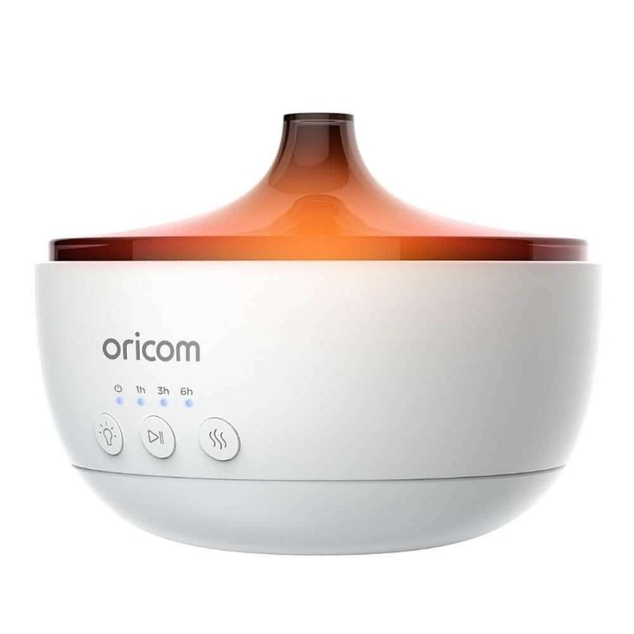 Nursery Oricom Baby Night Lights | Oricom 4-In-1 Aroma Diffuser, Humidifier, Night Light And Speaker